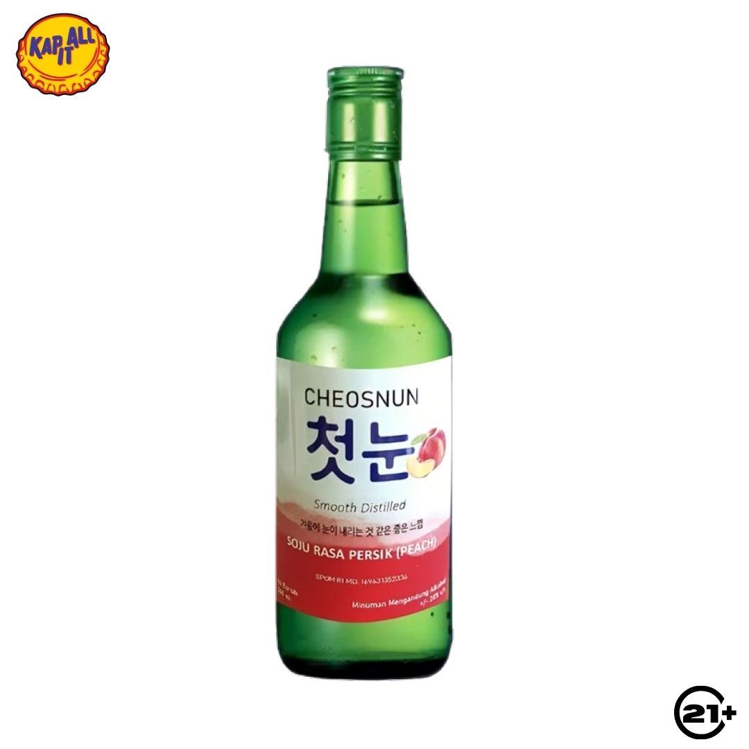 Cheosnun Soju Peach 360ml
