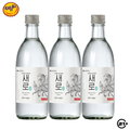 Triple Soju Chumchurum Saero Zero Sugar 375ml - 3 Bottles