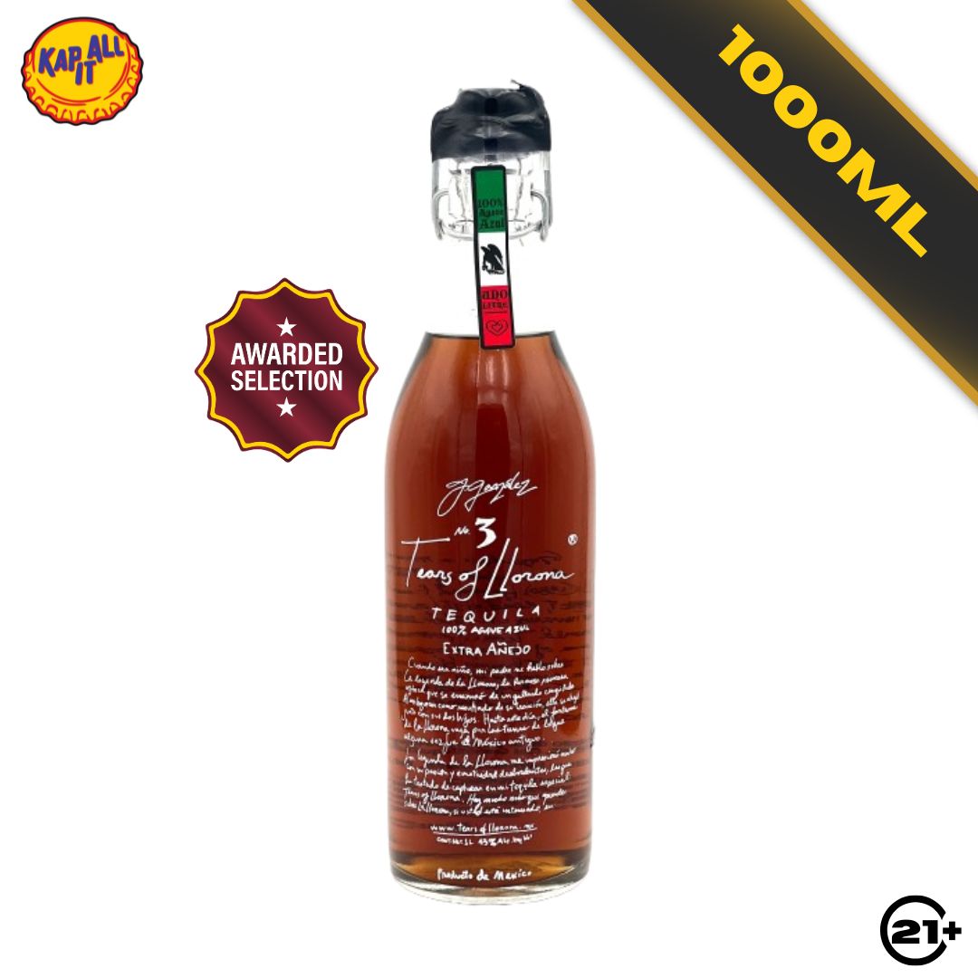 Tears of Llorona No.3 Extra Anejo Tequila 1L