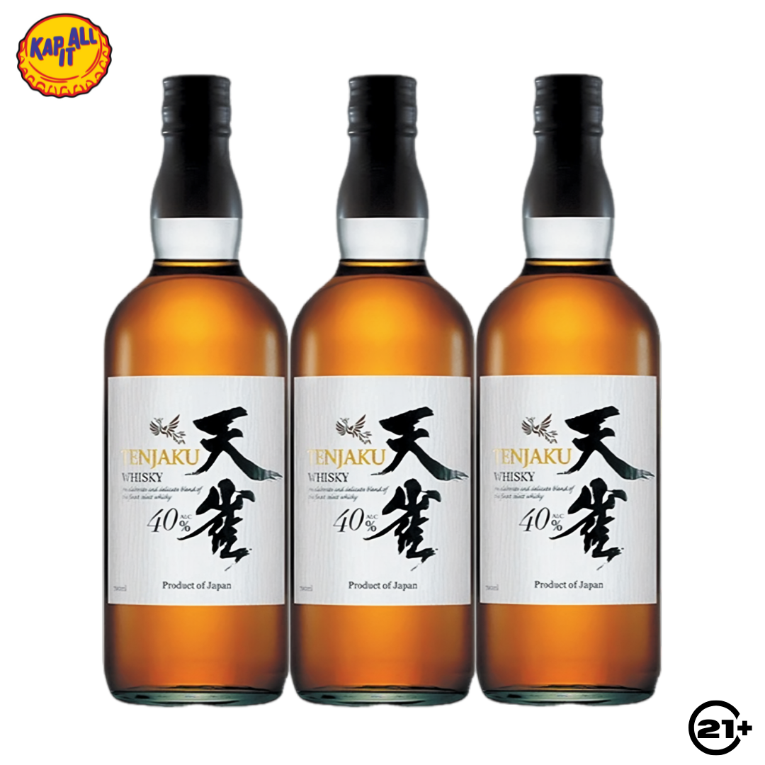 Triple Tenjaku Japanese Whisky 700ml - 3 Bottles