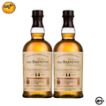 Paket The Balvenie 14 Years Old Caribbean Cask 700ml - 2 Bottles