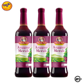 Triple Orang Tua Anggur Merah 620ml - 3 Bottles