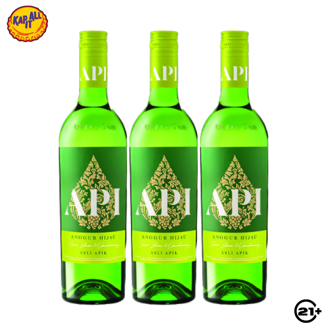 Triple Orang Tua API Anggur Hijau 600ml - 3 Bottles