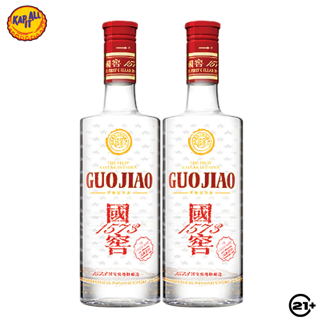 PAKET BUY 2 NATIONAL CELLAR 1573 GUO JIAO 500ml FREE 1 SET DECANTER