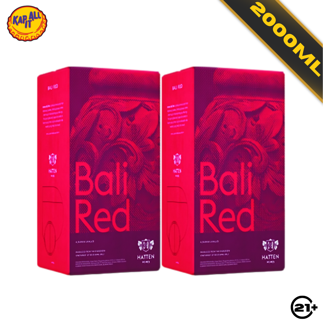 Twin Wine Hatten Bali Red 2000ml - 2 Pcs