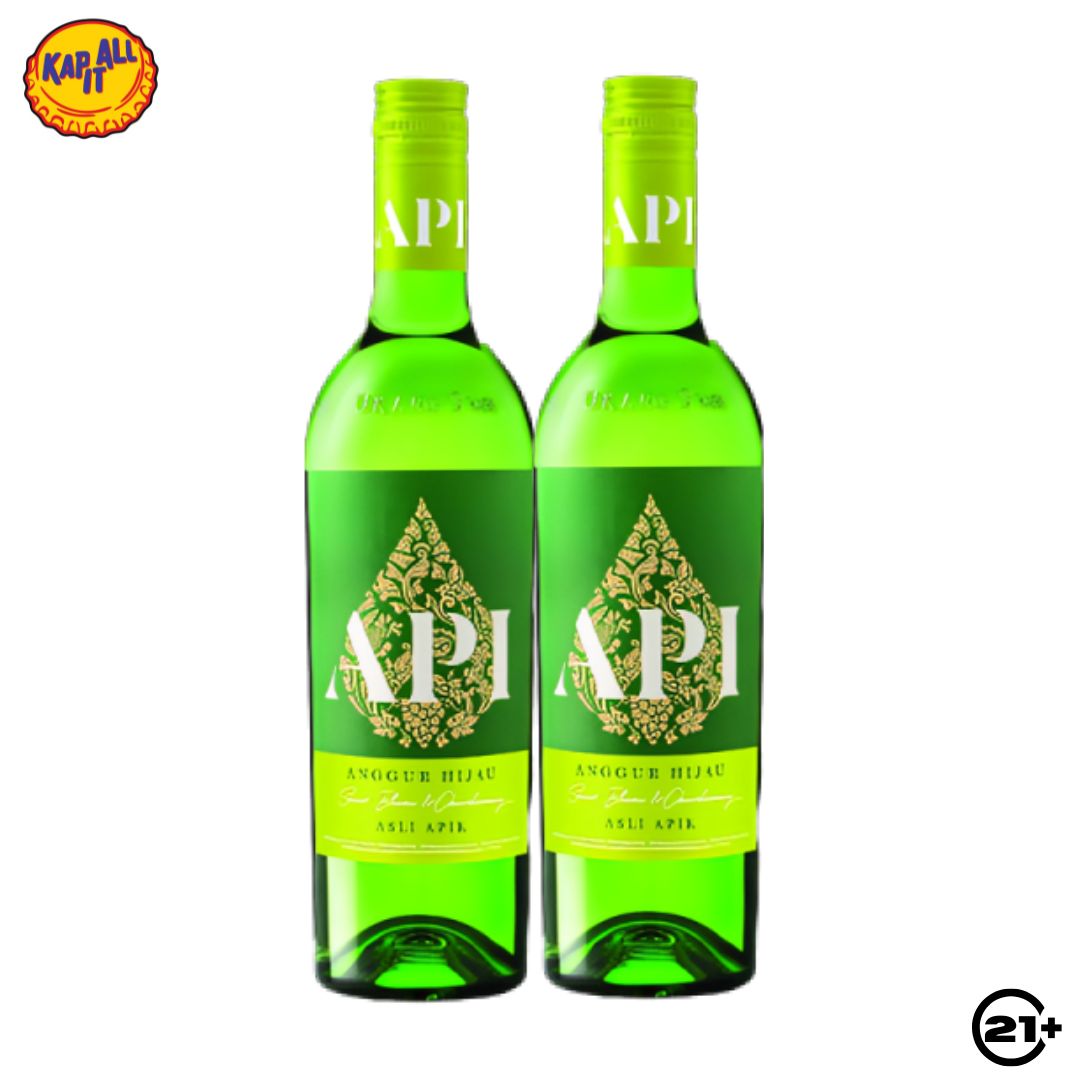 Twin Orang Tua API Anggur Hijau 620ml - 2 Bottles