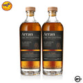 Twin Arran Port Cask Finish Single Malt Scotch Whisky 700ml - 2 Bottles