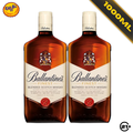 Twin Ballantines Finest Scotch Whisky 1000ml - 2 Bottles