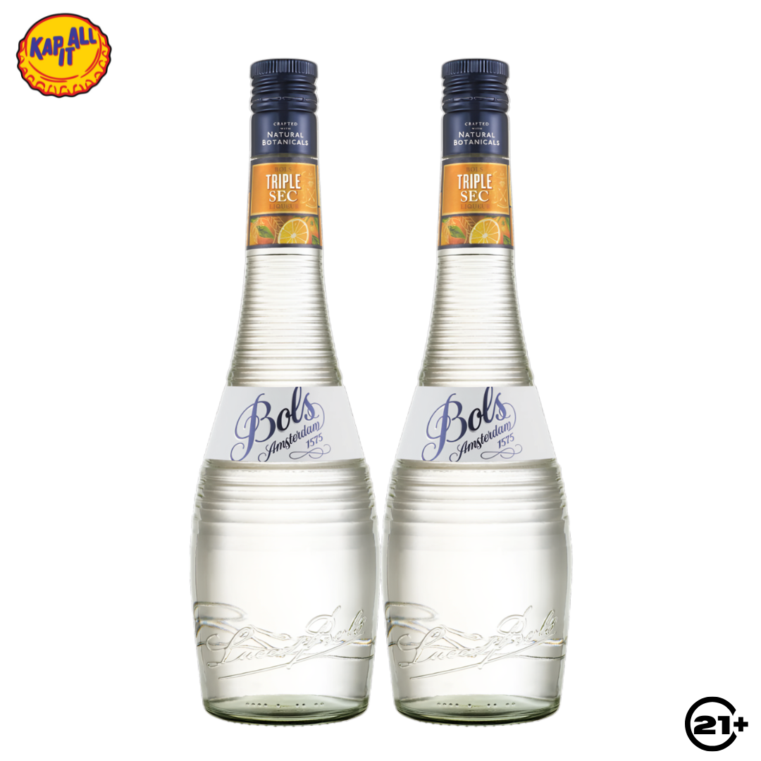 Twin Bols Curacao Triple Sec 700ml - 2 Bottles