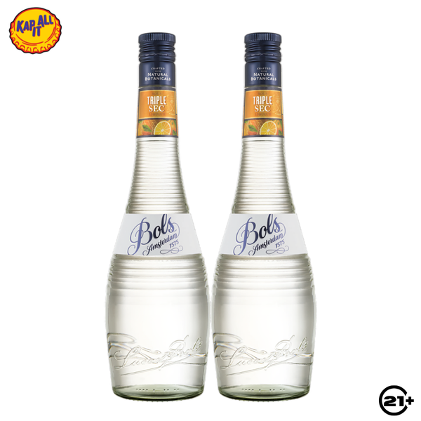 Twin Bols Triple Sec 700ml - 2 Bottles