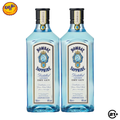 Twin Bombay Sapphire London Dry Gin 750ml - 2 Bottles