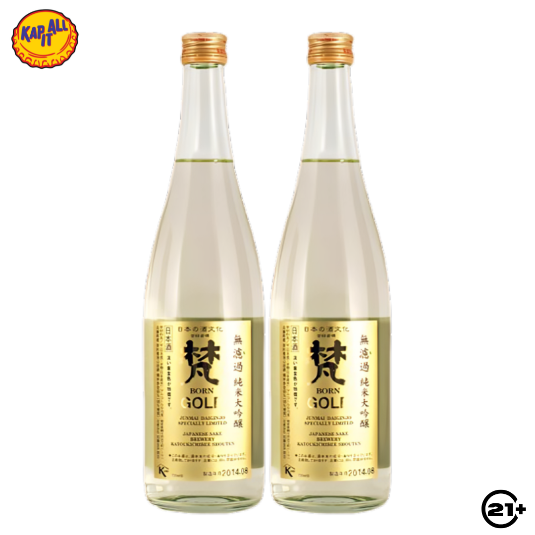 Twin Born Gold Muroka Junmai Daiginjo 720ml - 2 Bottles
