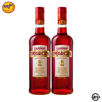Twin Campari Negroni 500ml - 2 Bottles