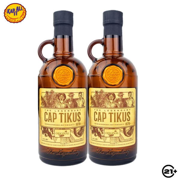 Twin Cap Tikus Original Liqueur 700ml - 2 Bottles