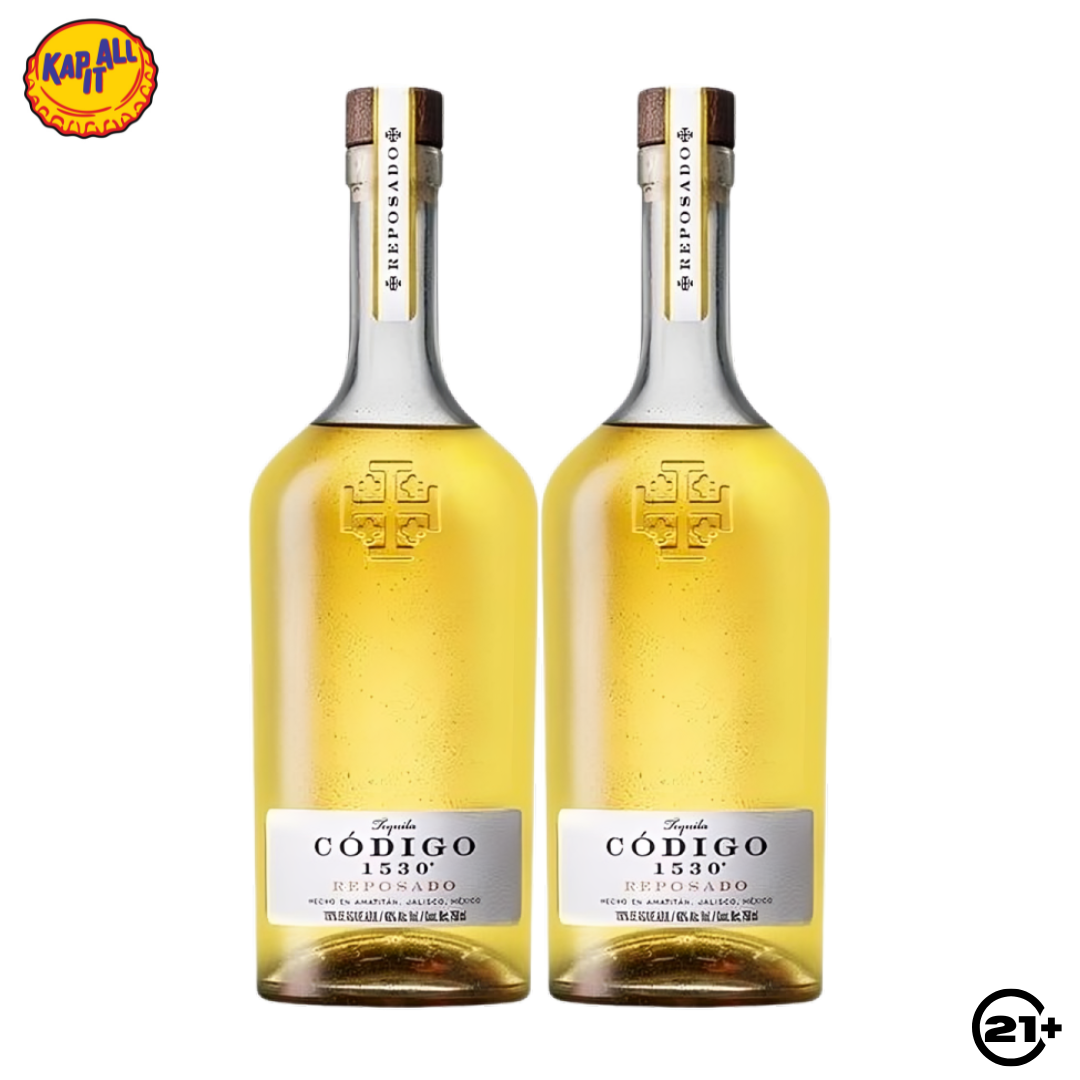 Twin Codigo Reposado Tequila 750ml - 2 Bottles