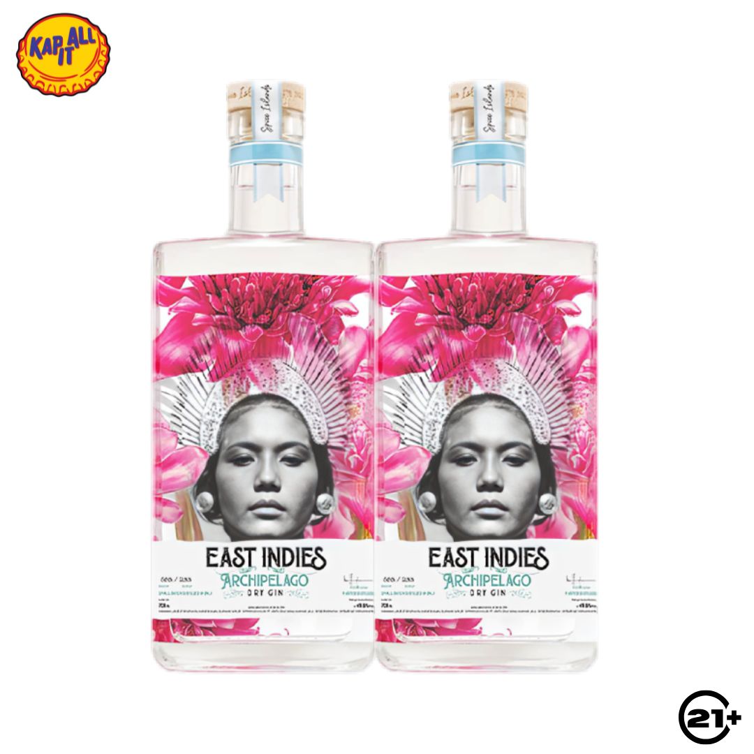 Twin East Indies Archipelago Dry Gin 700ml - 2 Bottles