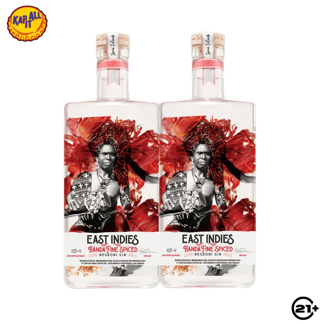 Twin East Indies Banda Fine Spiced Gin 700ml - 2 Bottles