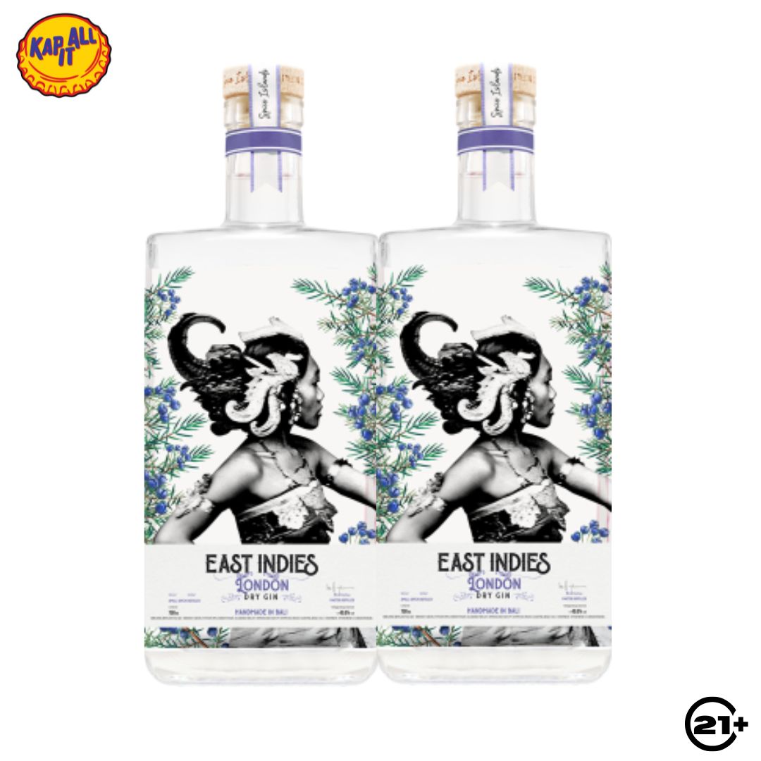 Twin East Indies London Dry Gin 700ml - 2 Bottles