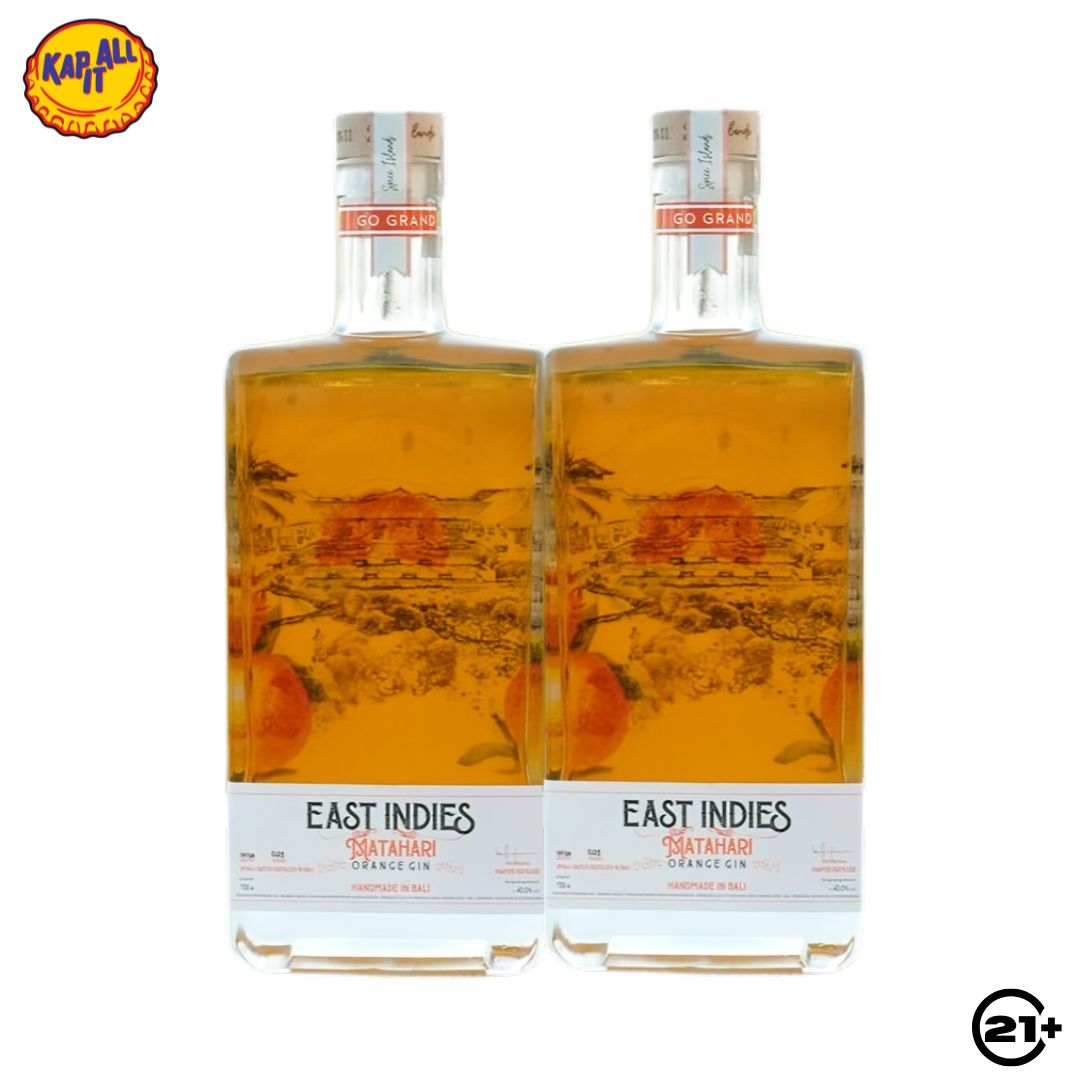 Twin East Indies Matahari Orange Gin 700ml - 2 Bottles