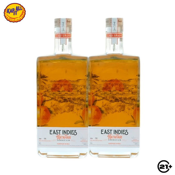 Twin East Indies Matahari Orange Gin 700ml - 2 Bottles