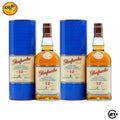 Twin Glenfarclas 12 YO Highland Single Malt Scotch Whisky 700ml - 2 Bottles
