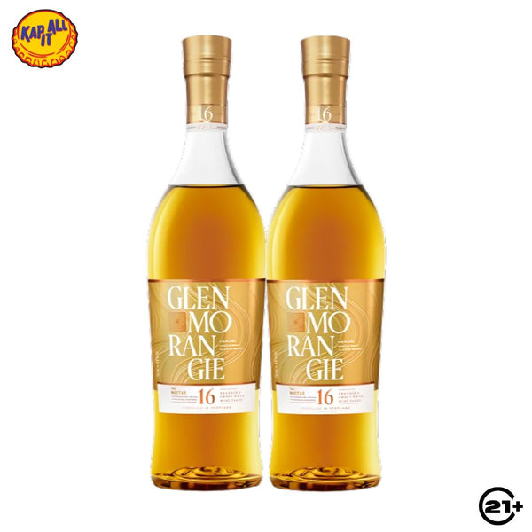 Twin Glenmorangie The Nectar 16 YO Single Malt Scotch Whisky 700ml - 2 Bottles