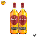 Twin Grant's Triple Wood Blended Scotch Whisky 700ml - 2 Bottles