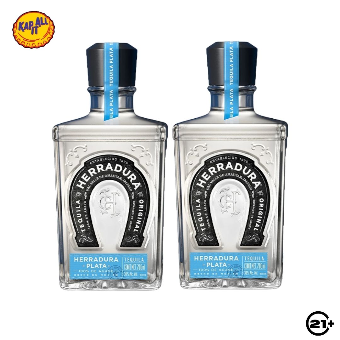 Paket Herradura Tequila Plata Original 750ml - 2 Bottles