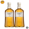 Twin Highland Park 12 YO Single Malt Scotch Whisky 700ml - 2 Bottles