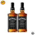 Paket Jack Daniels No.7 Tennessee Whiskey 700ml - 2 Bottles