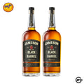 Twin Jameson Black Barrel 700ml - 2 Bottles