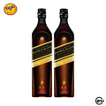 Twin Johnnie Walker Double Black 700ml - 2 Bottles