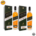 Twin Johnnie Walker Green Label 700ml - 2 Bottles