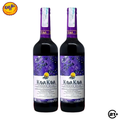 Twin Kawa Kawa Anggur Blackcurrant 600ml - 2 Bottles