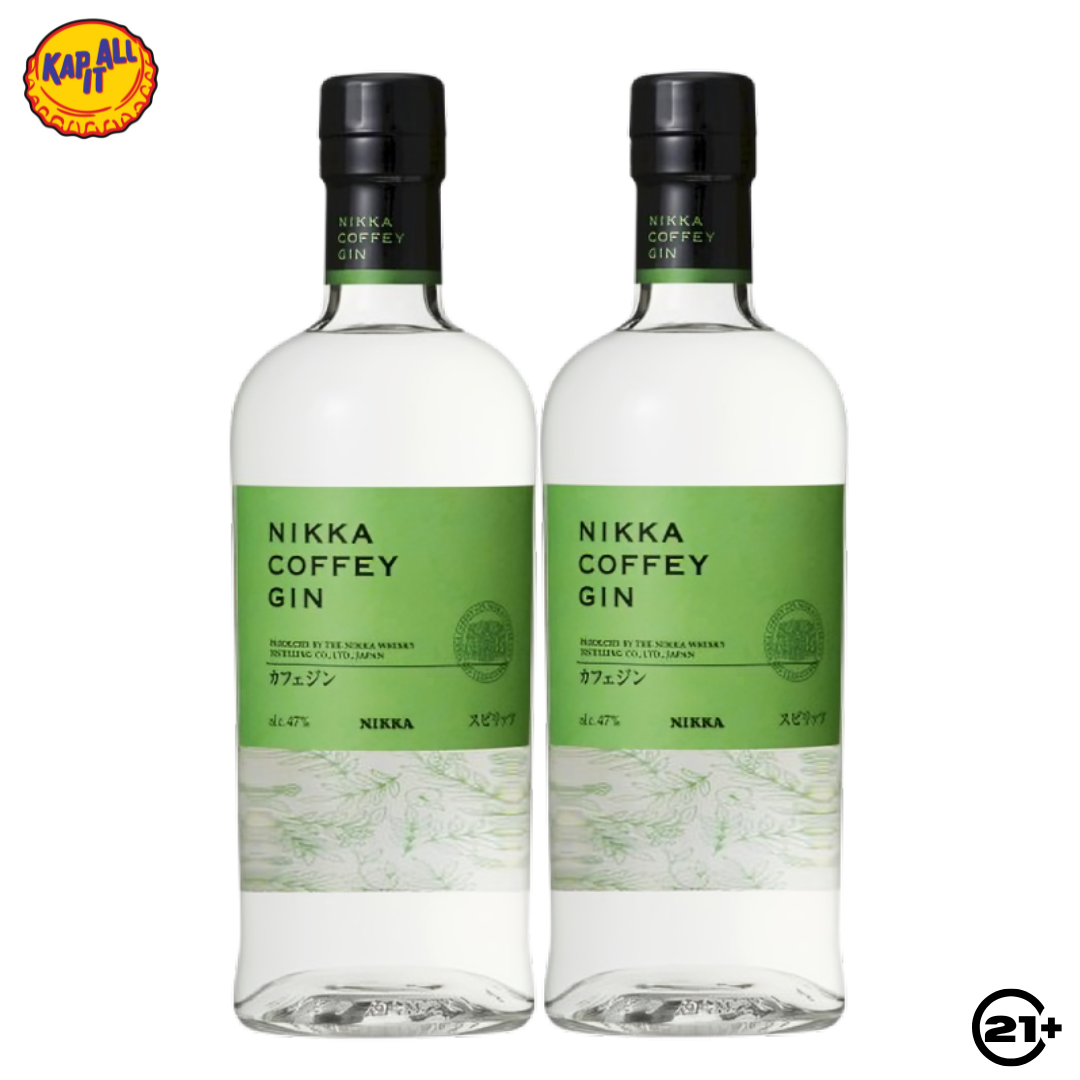 Twin Nikka Coffey Gin 700ml - 2 Bottles
