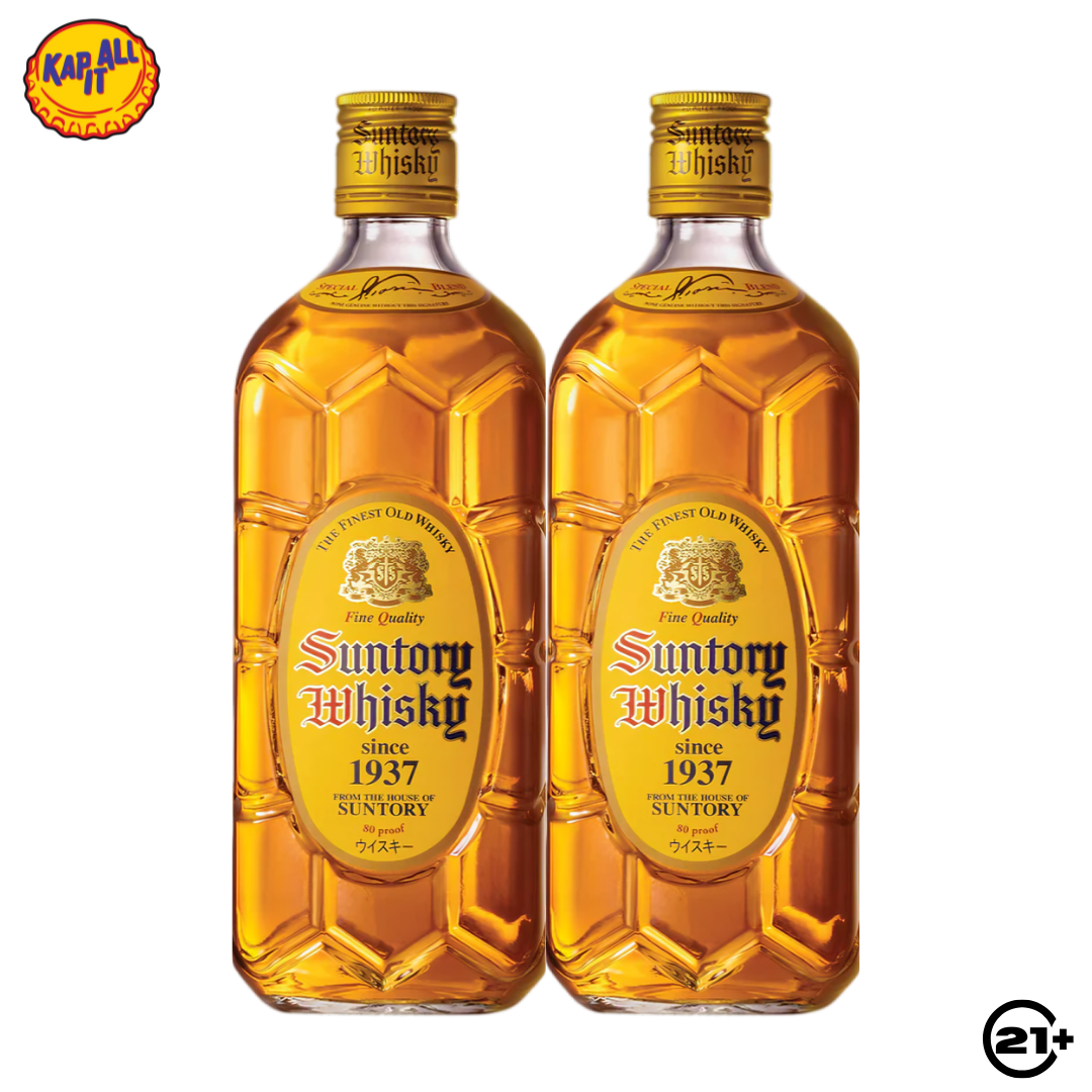 Twin Suntory Kakubin Whisky 700ml - 2 Bottles