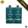 TWIN THE SINGLETON 12 YO DUFFTOWN SINGLE MALT SCOTCH WHISKY 200ml - 2 BOTTLES