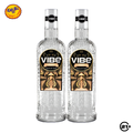 Twin Vibe Premium Peach 700ml - 2 Bottles