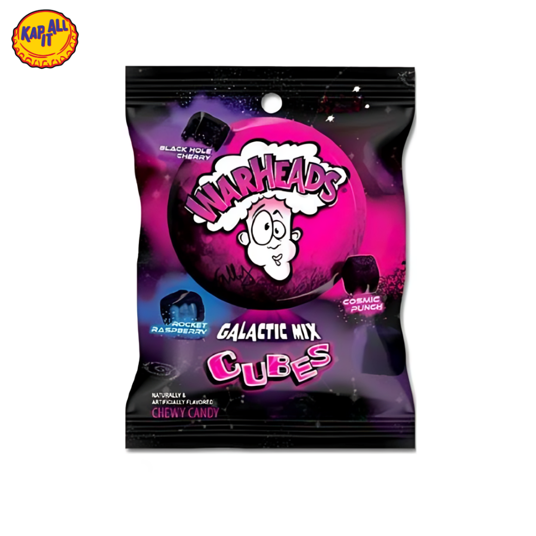 Warheads Galactic Mix Cubes 99g