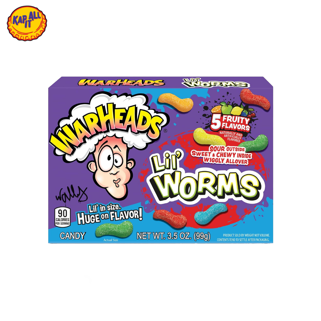 Warheads Lil' Worms 99g