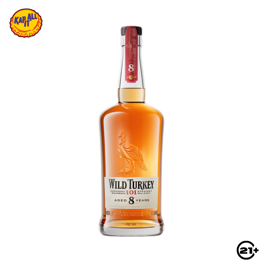 Wild Turkey 101 8 YO Bourbon Whiskey 700ml