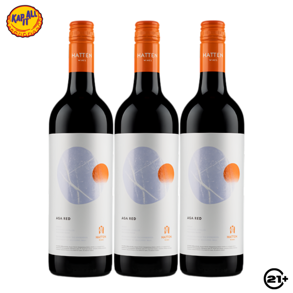 Triple Hatten Aga Red Wine 750ml - 3 Bottles